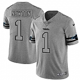 Nike Panthers 1 Cam Newton 2019 Gray Gridiron Gray Vapor Untouchable Limited Jersey Dyin,baseball caps,new era cap wholesale,wholesale hats